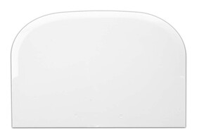 Teigschaber 10 x 15 cm Weiß