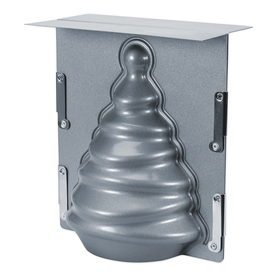 Tannenbaum 19 x 21 x 13 cm Silber 3D-Backform