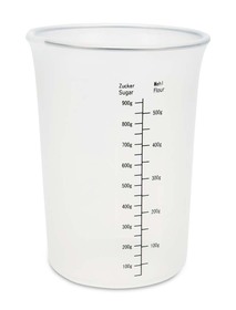 Messbecher ø 12 cm / H 16,5 cm Transparent Silikon