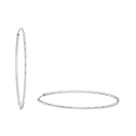 Amor Creolen 925 Sterling Silber Damen