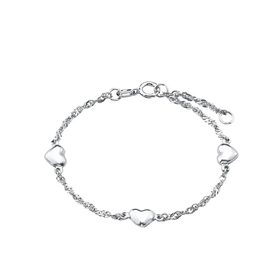 Amor Armband 925 Sterling Silber Damen Herz