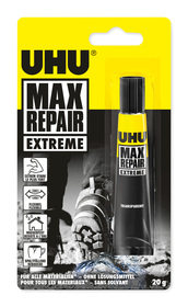 UHU MAX REPAIR EXTREM Alleskleber, ohne Lösungsmittel, Tube mit 20 g