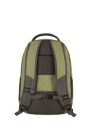 travelite BASICS Rucksack Melange Grün/Grau