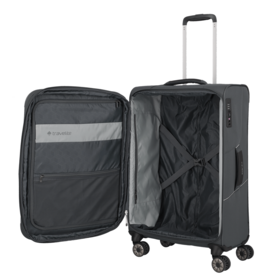 travelite SKAII 4-Rollen Trolley M Gipfelgrau