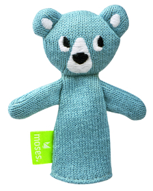 Gestrickte Fingerpüppchen Kleine Wald - Gestrickte