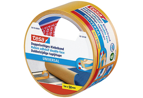 Doppelseitiges Klebeband – universal Bandgröße: 50 mm x 10 m