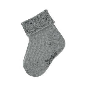 Baby-Soeckchen uni - 542/silber mel.