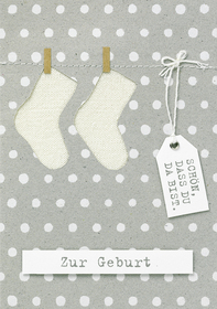 Babykarte Zur Geburt