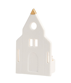Lichthäuschen Kirche 7x6x12cm