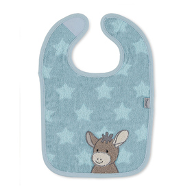 Klettlätzchen Emmi - 365/mittelblau