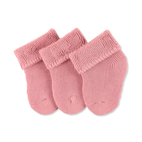 Erstlingssoeckchen 3er-Pack - 748/rosa