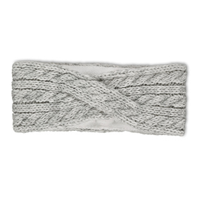 Stirnband Zopfmuster - 908/ecru