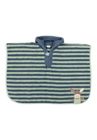 Poncho Emmilius - 365/mittelblau