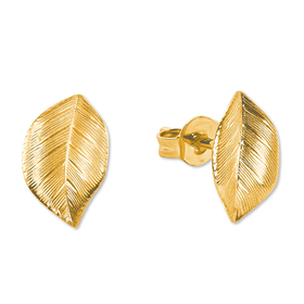 Amor Ohrstecker Damen Blatt