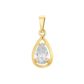 Amor Motivanhänger Unisex mit Zirkonia synth.