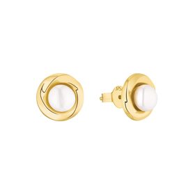 Amor Ohrstecker Damen mit Süßwasserzuchtperle