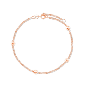 Amor Armband Rosegold 375/9ct Damen