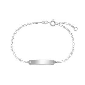 Amor Identarmband 925 Sterling Silber Damen