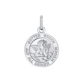 Amor Motivanhänger 925 Sterling Silber Damen Engel