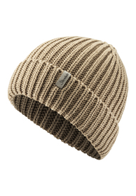 Strickmuetze Umschlag - 913/sand