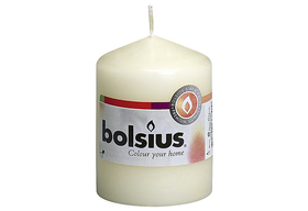 Stumpenkerze 8x5,8cm elfenbein