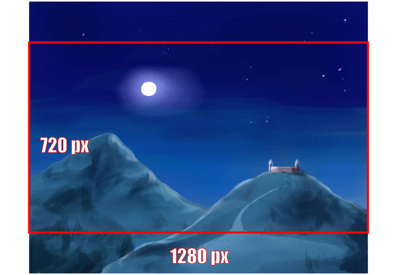 background crop height to 720 px