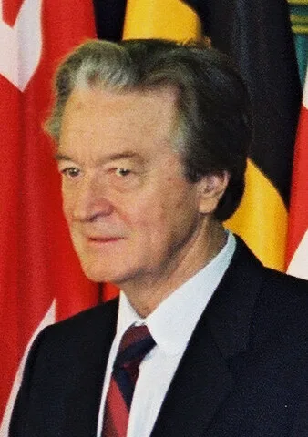 Porträt von Roland Dumas (1922–2024) – Gedenkseite