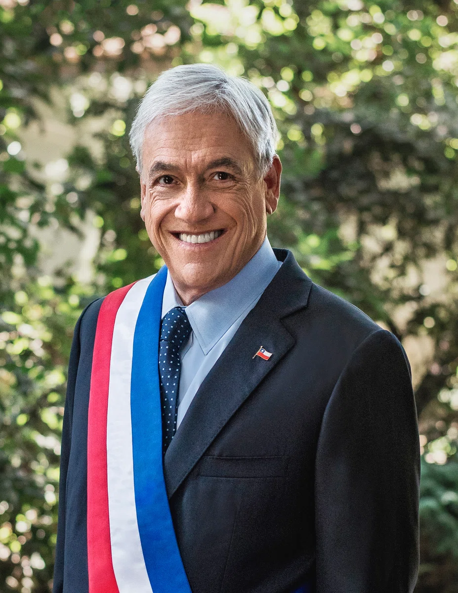 Porträt von Sebastián Piñera (1949–2024) – Gedenkseite