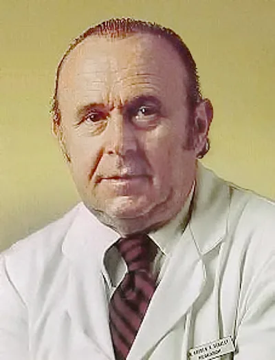 Portrait of Andrew Schally (1926–2024) – memorial page