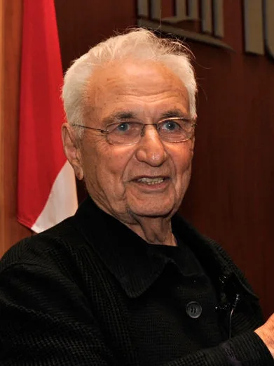 Porträt von Frank Gehry (1929–2025) – Gedenkseite