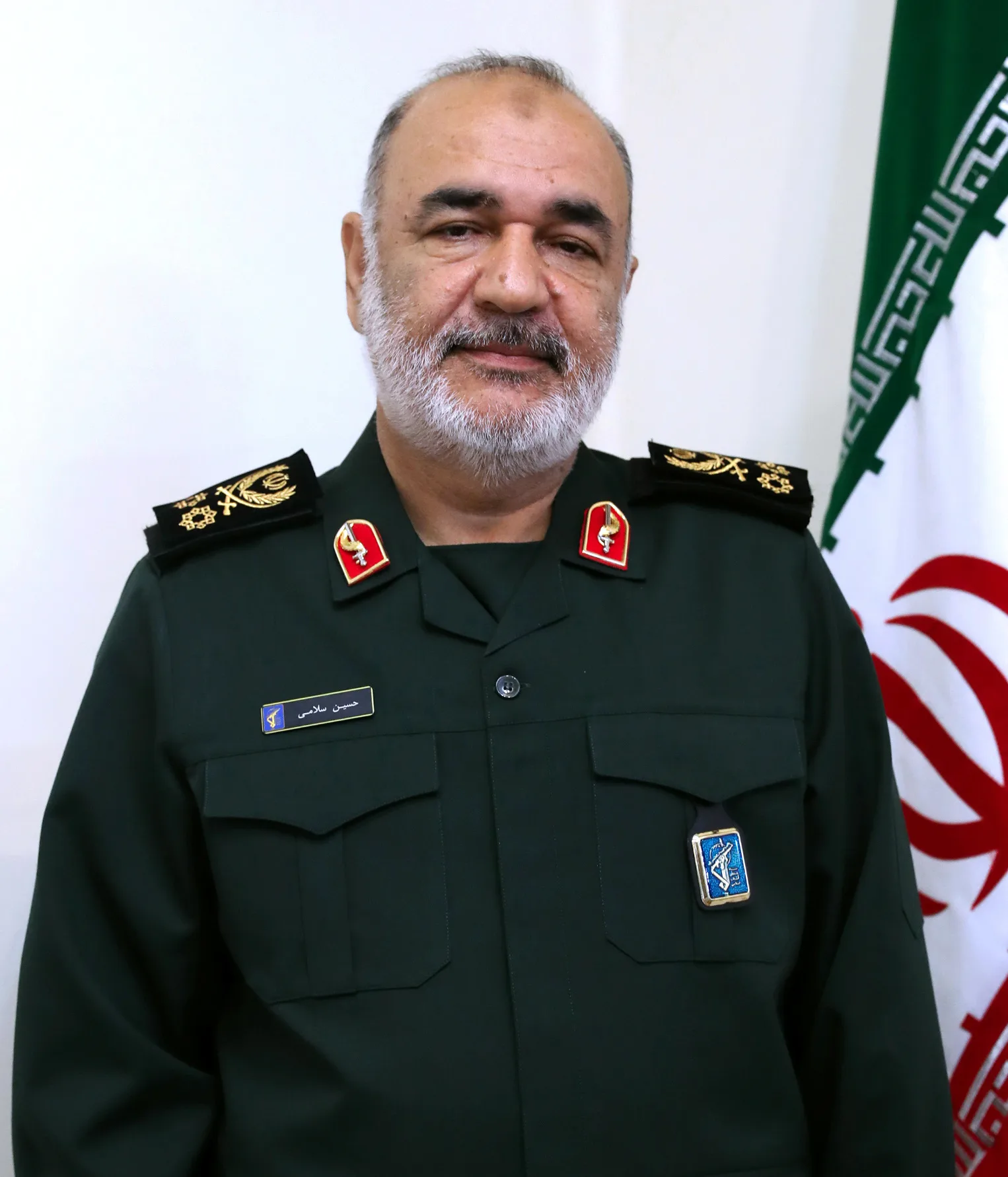 Portrait of Hossein Salami (1960–2025) – memorial page