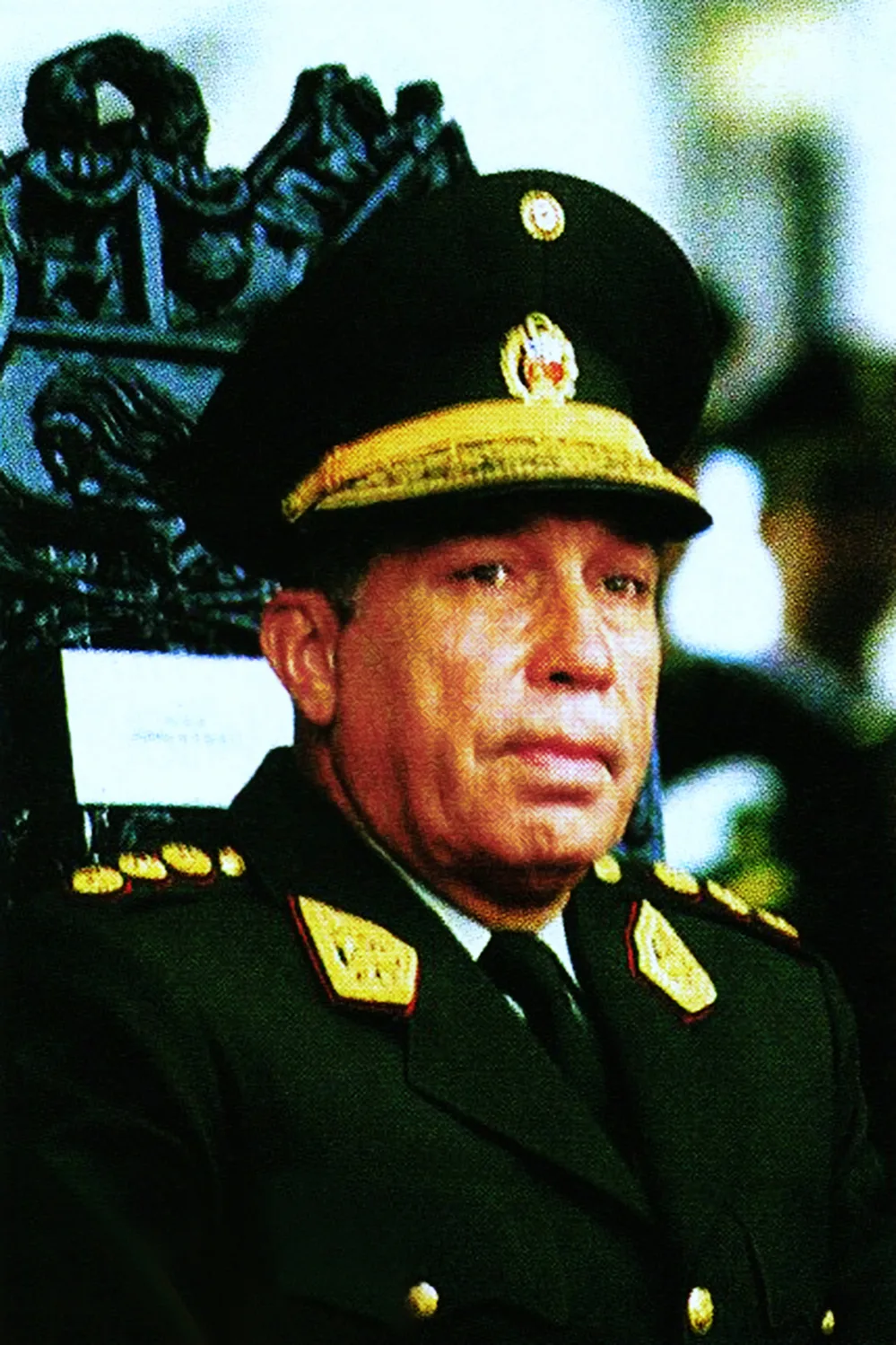Portrait of Francisco Morales Bermúdez (1921–2022) – memorial page
