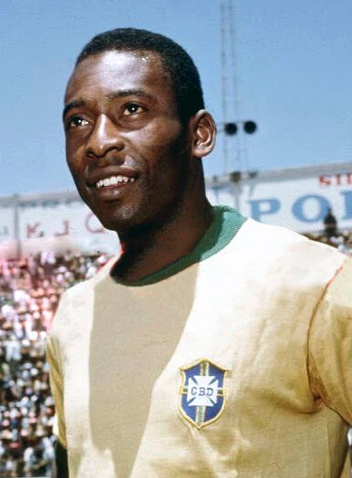 Porträt von Pelé (1940–2022) – Gedenkseite