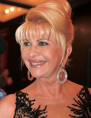 Porträt von Ivana Trump (1949–2022) – Gedenkseite