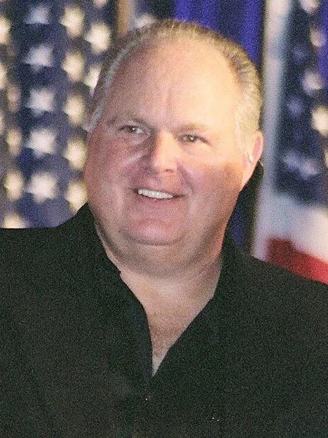 Porträt von Rush Limbaugh (1951–2021) – Gedenkseite