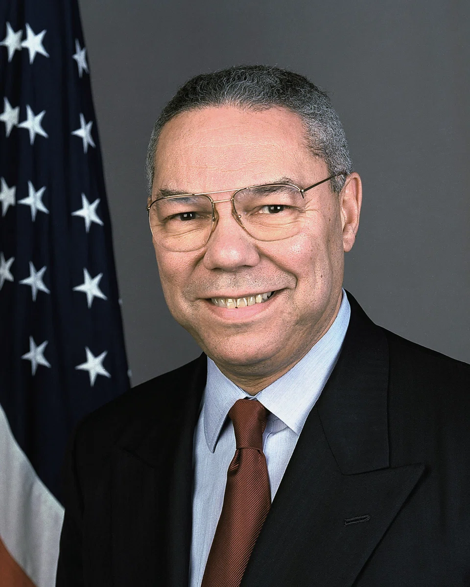 Porträt von Colin Powell (1937–2021) – Gedenkseite