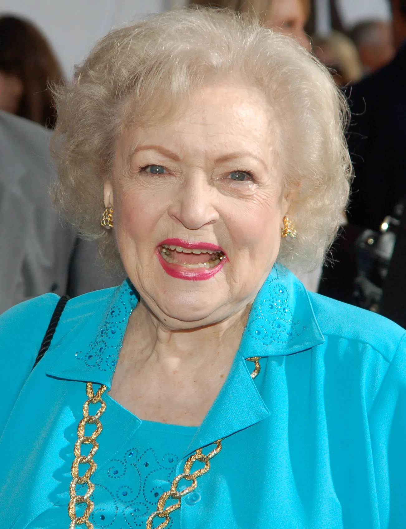 Porträt von Betty White (1922–2021) – Gedenkseite