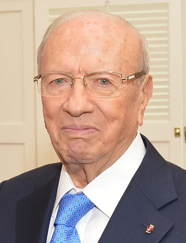 Porträt von Beji Caid Essebsi (1926–2019) – Gedenkseite