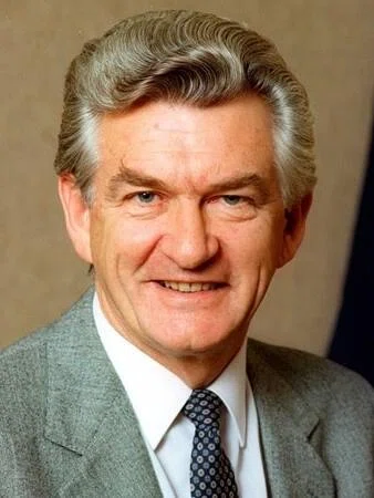 Porträt von Bob Hawke (1929–2019) – Gedenkseite