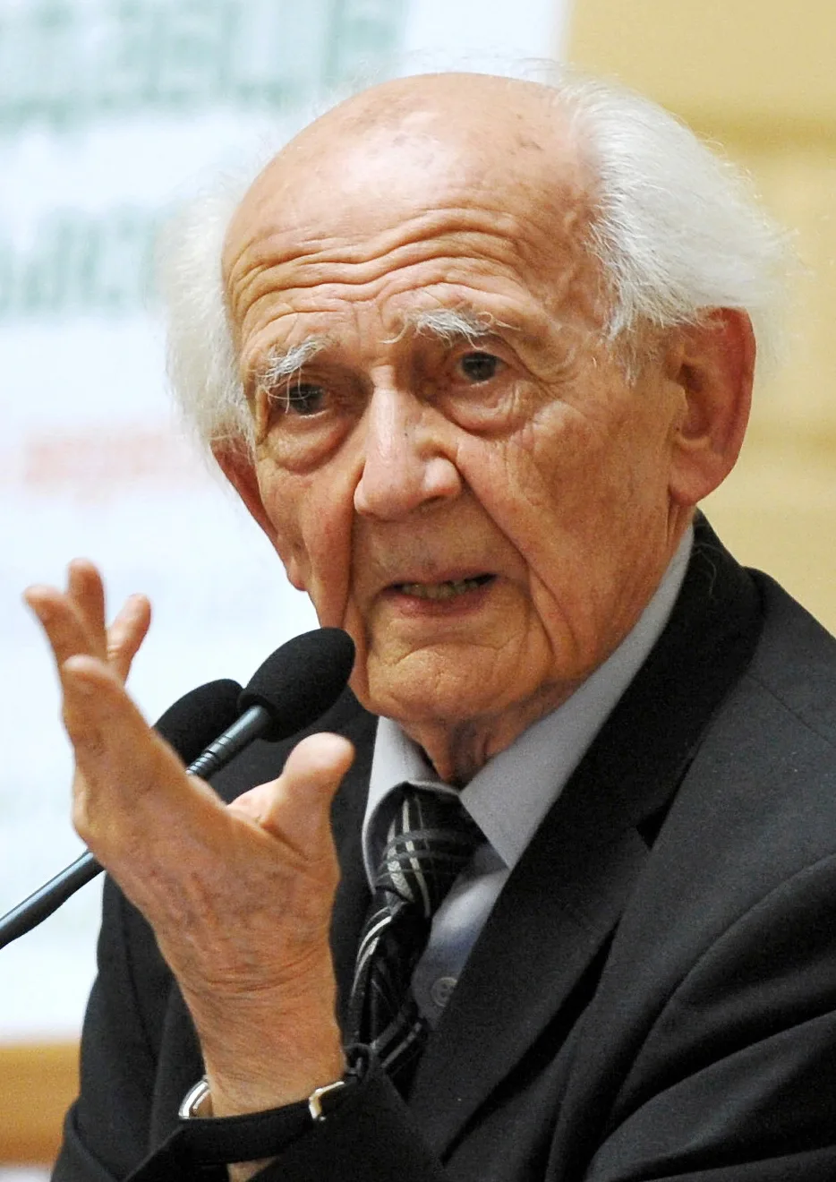 Porträt von Zygmunt Bauman (1925–2017) – Gedenkseite