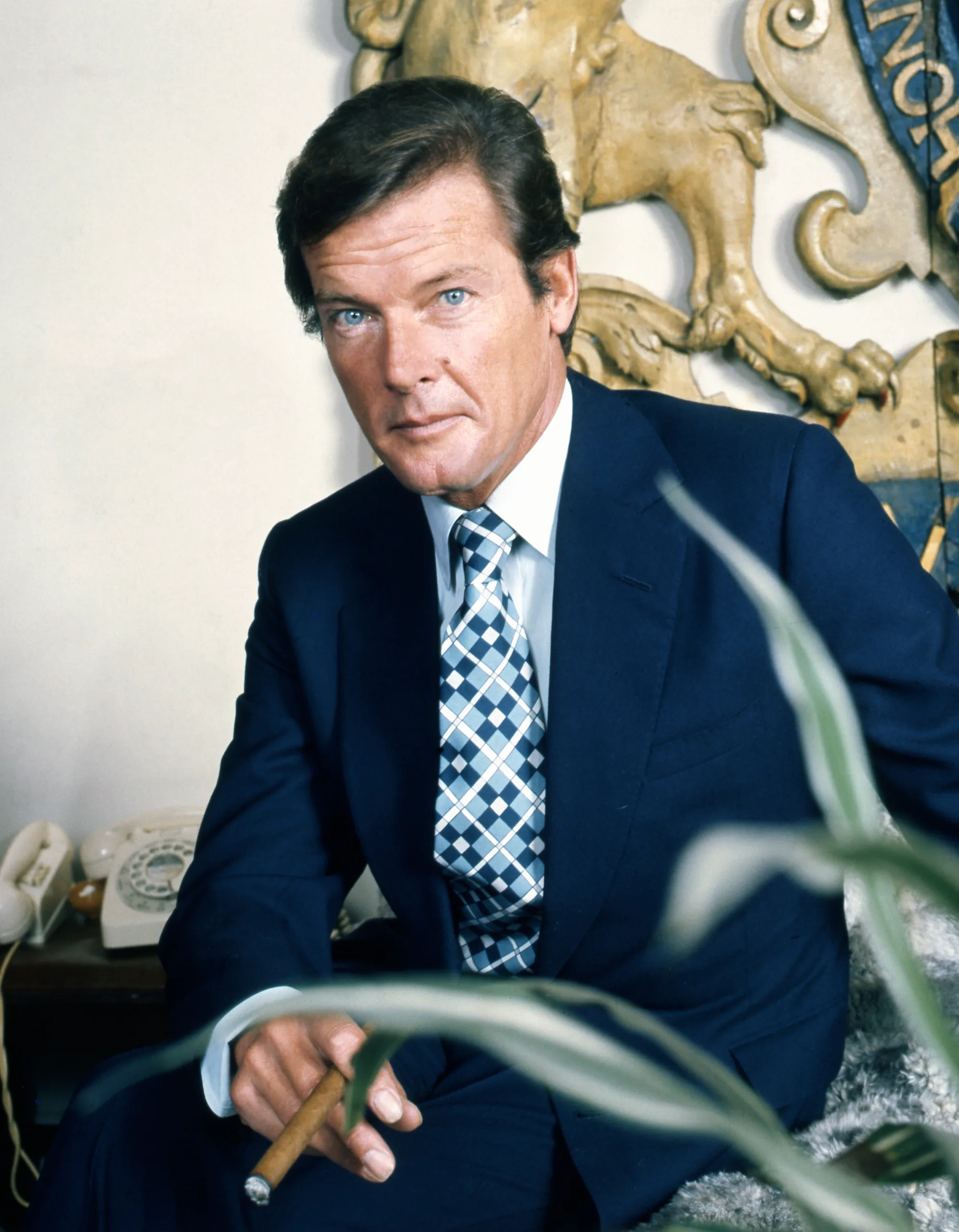 Portrait of Roger Moore (1927–2017) – memorial page