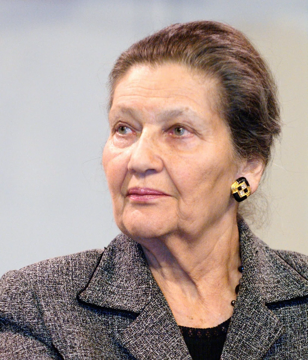 Porträt von Simone Veil (1927–2017) – Gedenkseite