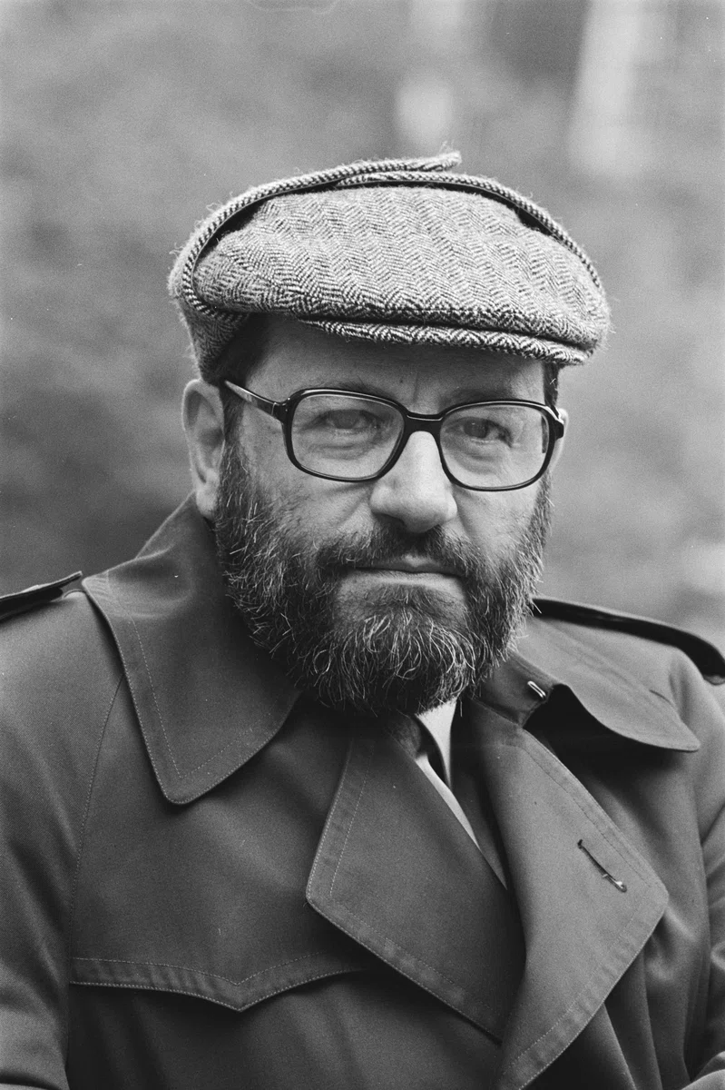 Portrait of Umberto Eco (1932–2016) – memorial page