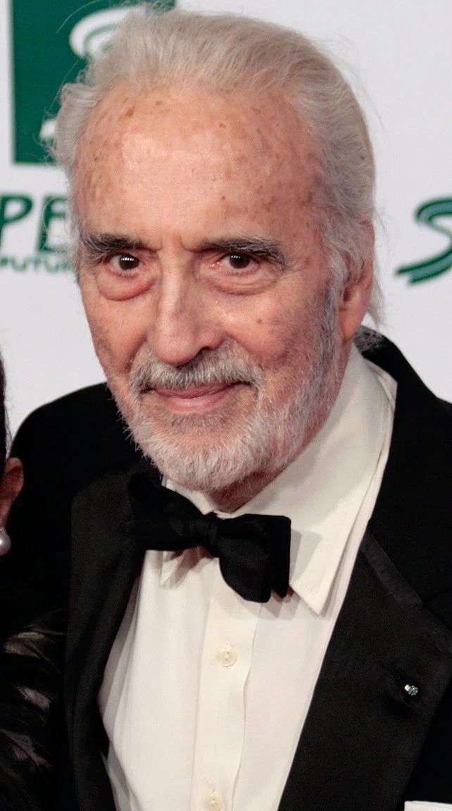 Porträt von Christopher Lee (1922–2015) – Gedenkseite