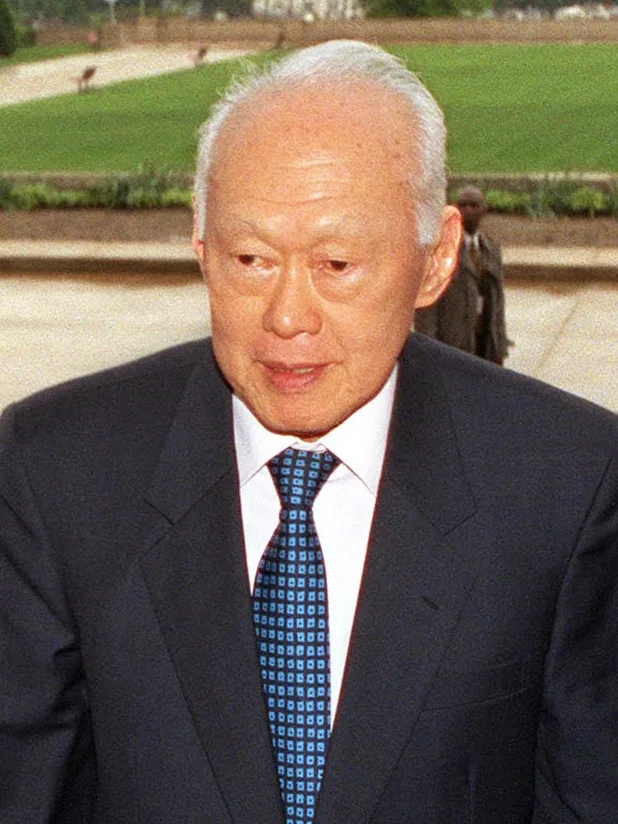 Porträt von Lee Kuan Yew (1923–2015) – Gedenkseite