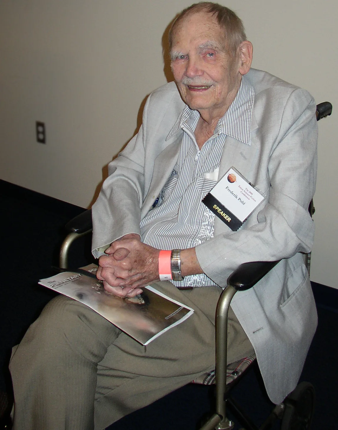 Porträt von Frederik Pohl (1919–2013) – Gedenkseite