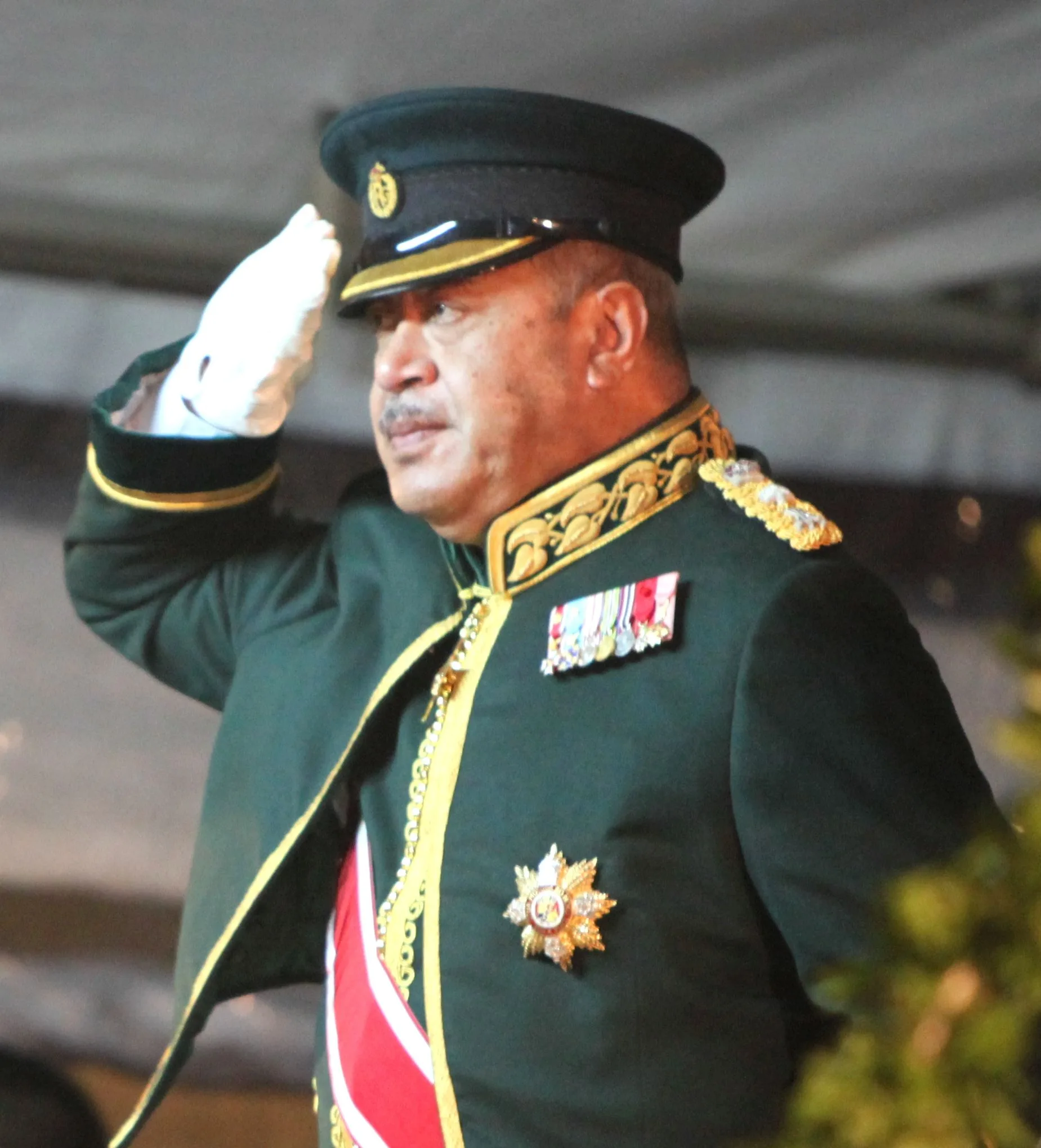 Portrait of George Tupou V. (1948–2012) – memorial page