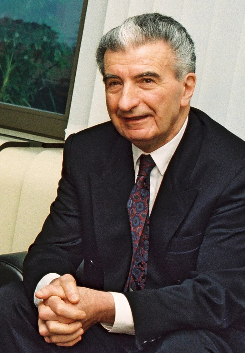 Porträt von Kiro Gligorov (1917–2012) – Gedenkseite
