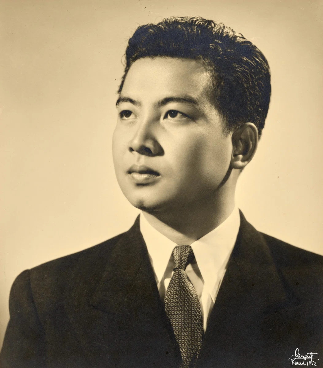 Porträt von Norodom Sihanouk (1922–2012) – Gedenkseite