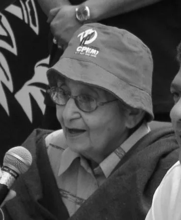 Portrait of Lakshmi Sahgal (1914–2012) – memorial page
